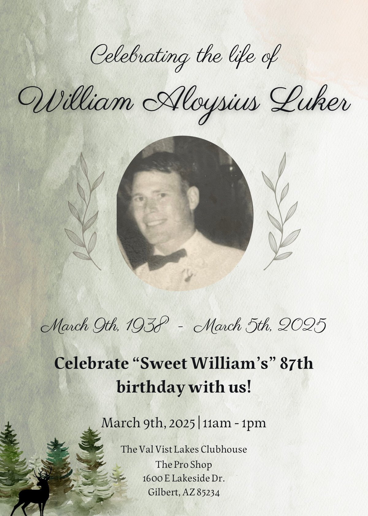 William “Bill” Aloysius Luker