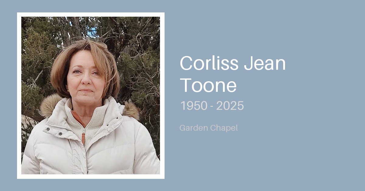 Corliss Jean Toone - Bunker Family Funerals