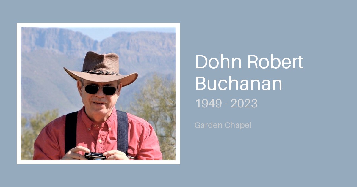 Dohn Robert Buchanan - Bunker Family Funerals