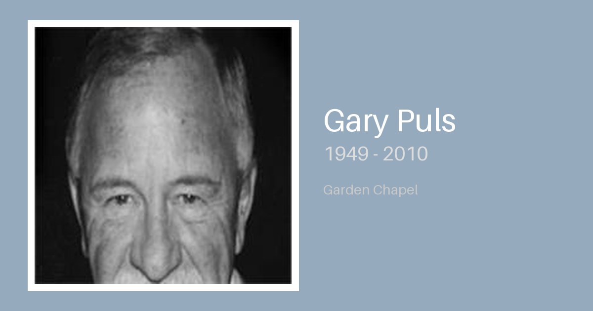 Gary Puls - Bunker Family Funerals