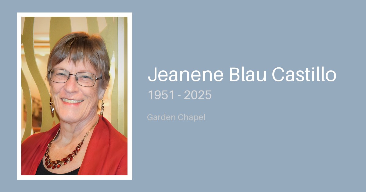 Jeanene Blau Castillo - Bunker Family Funerals
