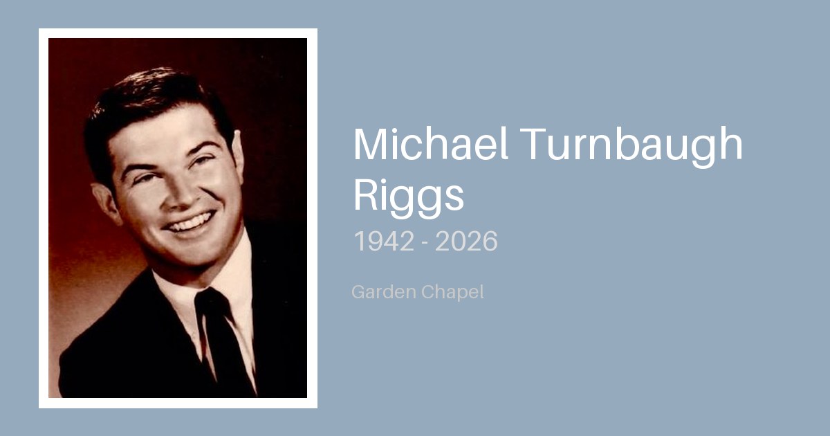 Michael Turnbaugh Riggs - Bunker Family Funerals