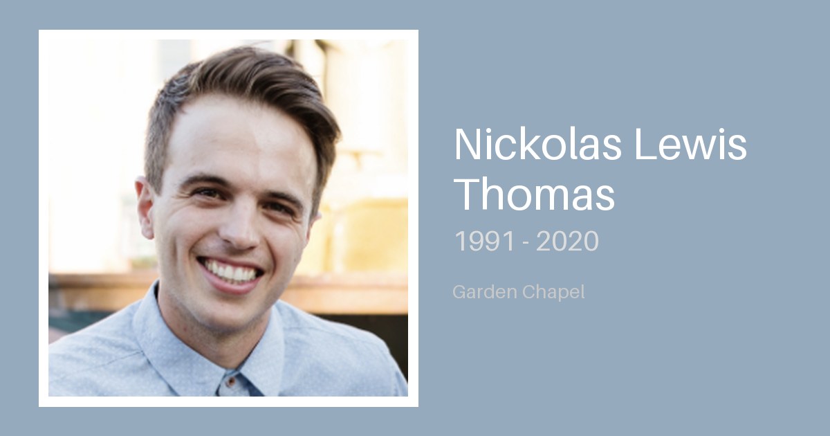Nickolas Lewis Thomas - Bunker Family Funerals