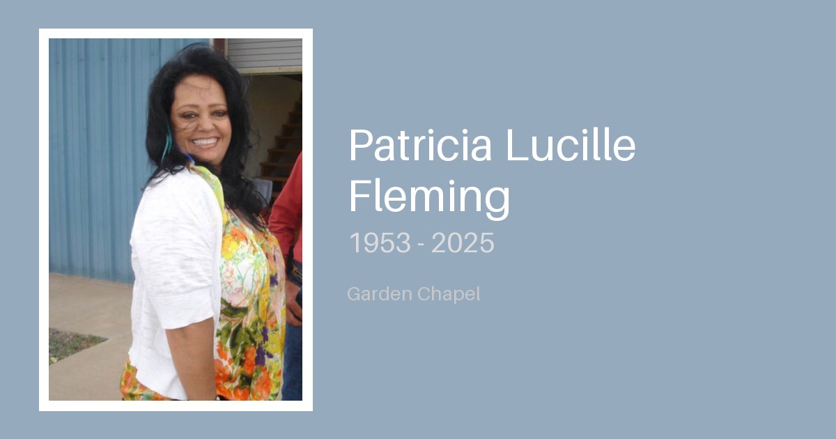 Patricia Lucille Fleming - Bunker Family Funerals