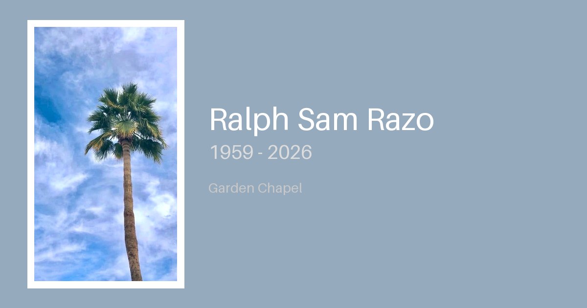 Ralph Sam Razo - Bunker Family Funerals