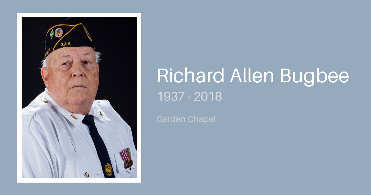 Richard Allen Bugbee - Bunker Family Funerals