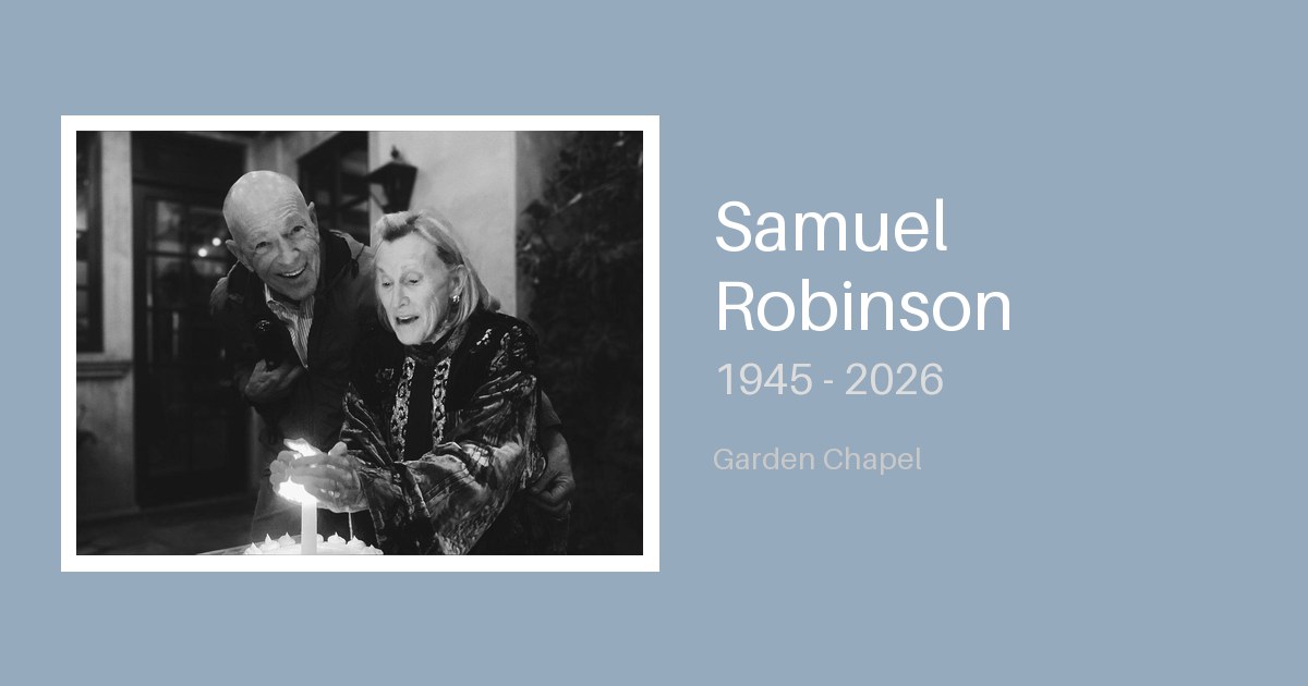 Samuel Robinson - Bunker Family Funerals