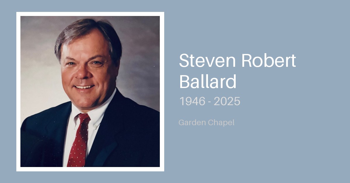 Steven Robert Ballard - Bunker Family Funerals