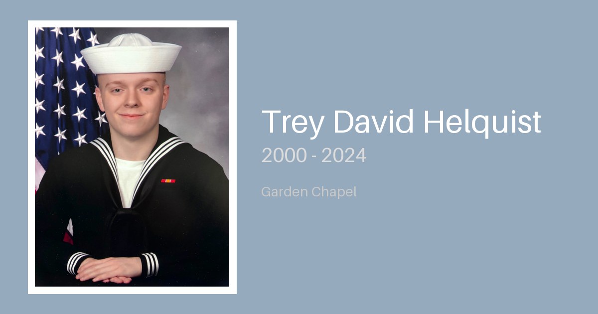 Trey David Helquist - Bunker Family Funerals